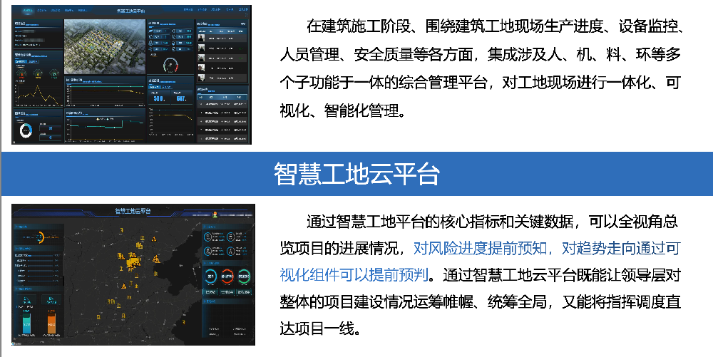 智慧工地 智能建造平台